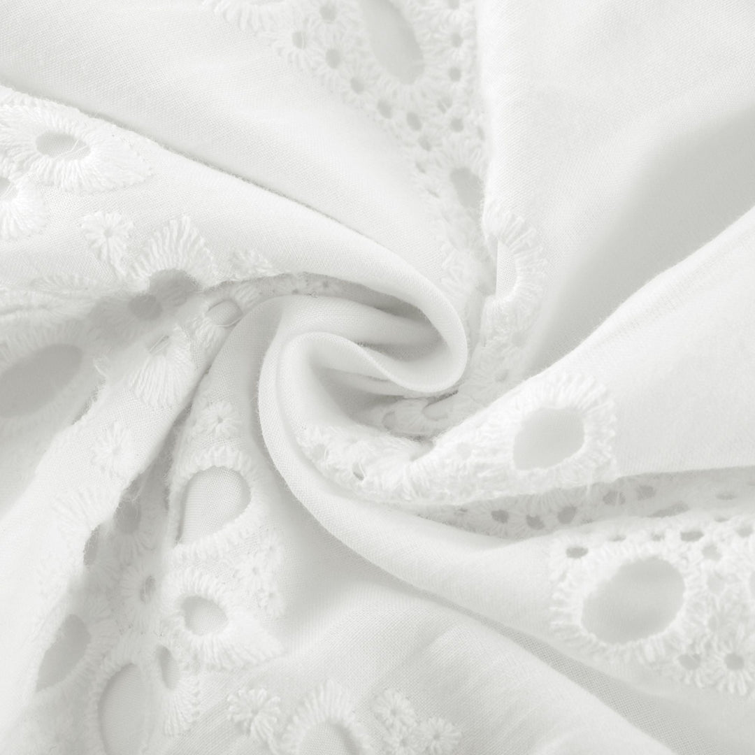 Levoire | V-Décolleté Robe Maxi Brodée