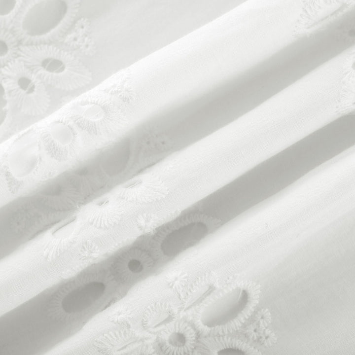 Levoire | V-Décolleté Robe Maxi Brodée
