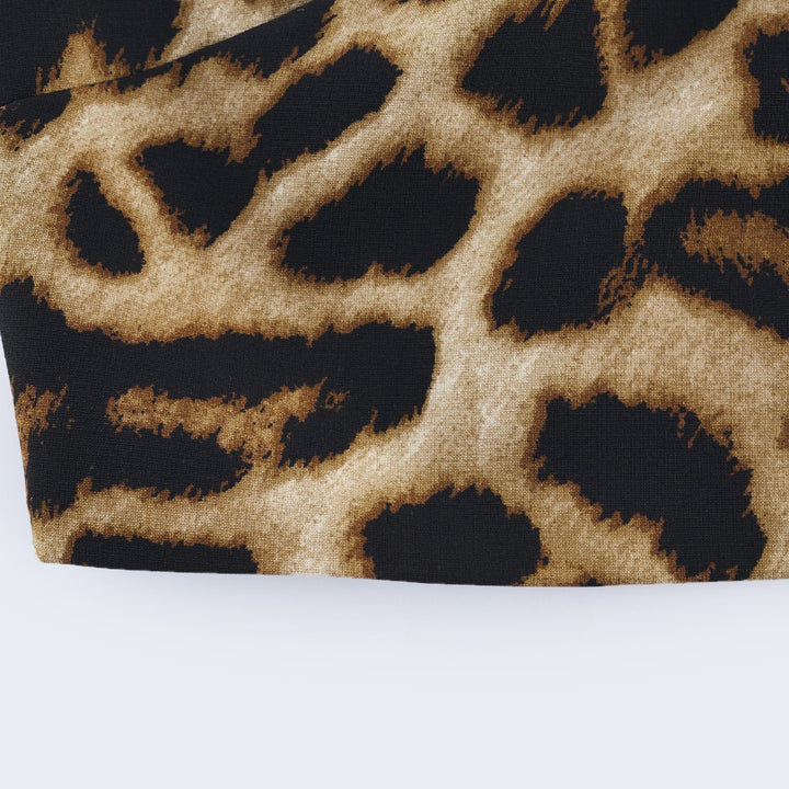 Levoire | Top Et Jupe À Motif Léopard Ensemble Assorti