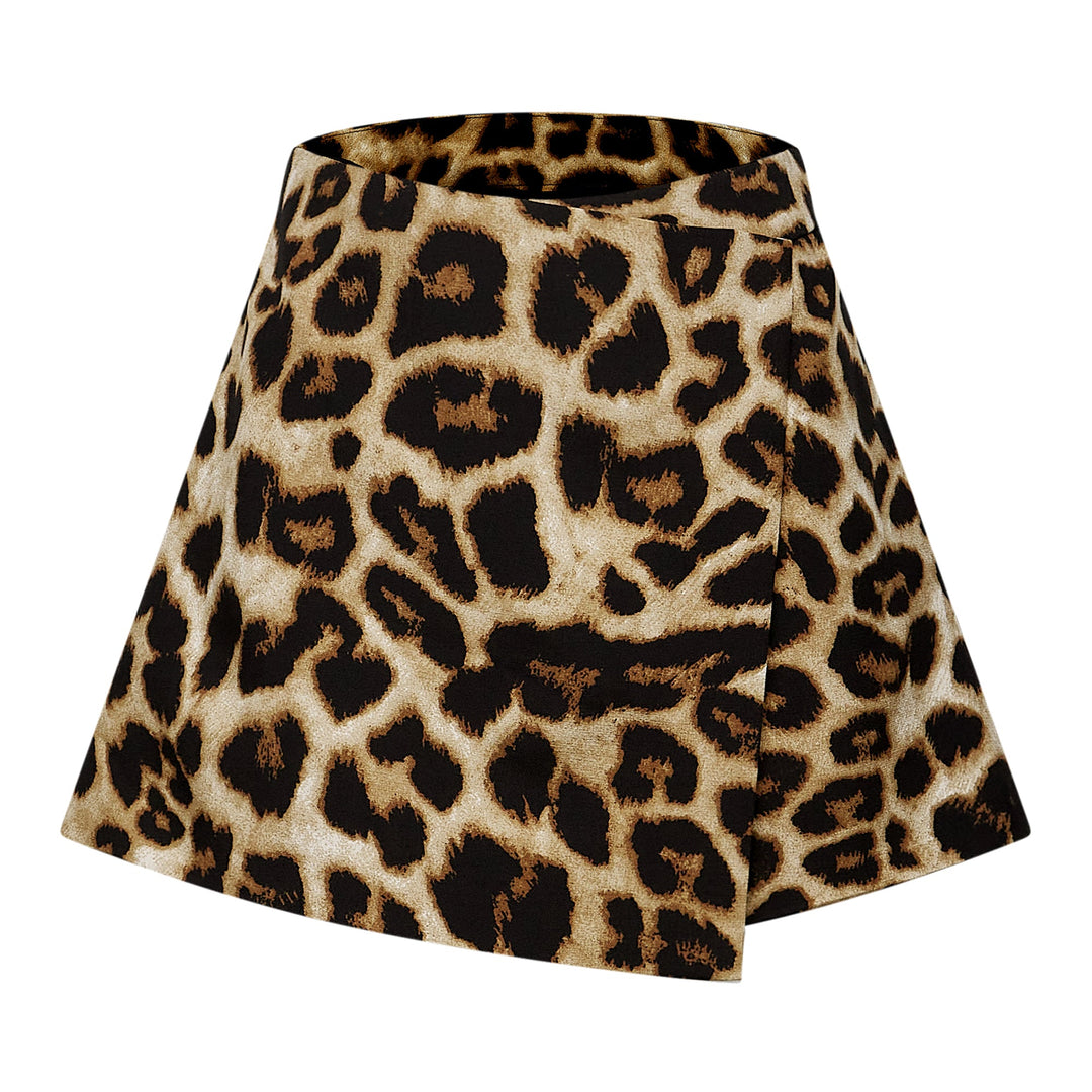 Levoire | Top Et Jupe À Motif Léopard Ensemble Assorti