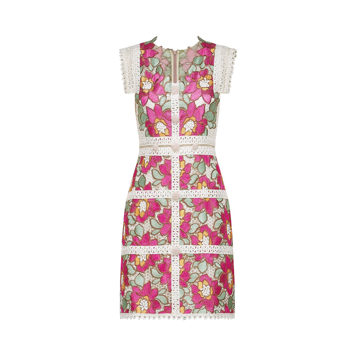 Levoire | Robe Mini Brodée D'Invitation