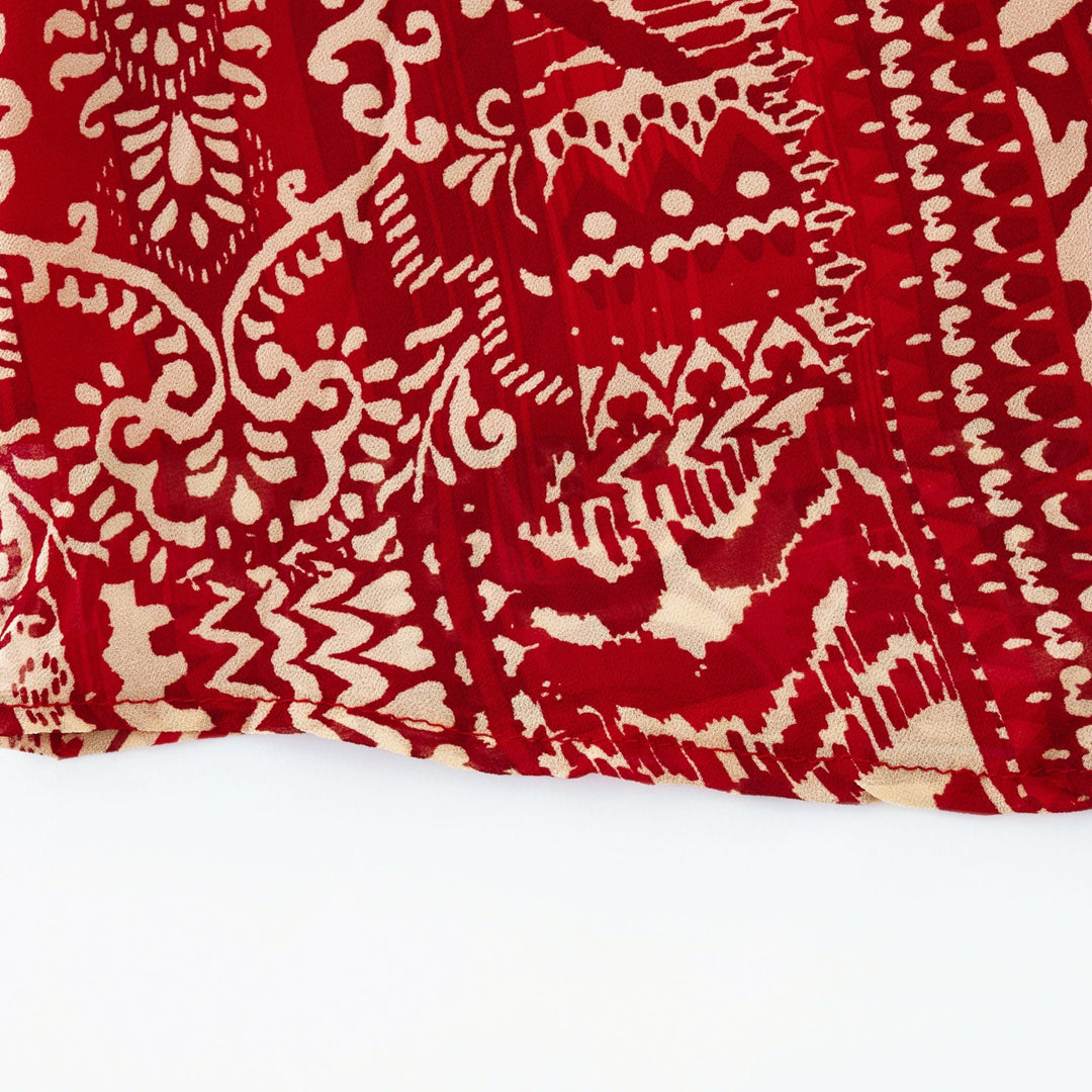 Levoire | Imprimé À Motifs Robe Midi