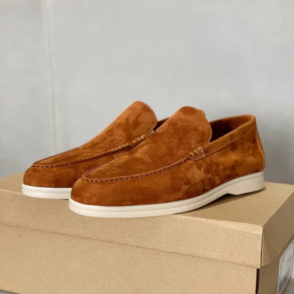 Levoire | Mocassins Élégants Marron Clair Châtaigne