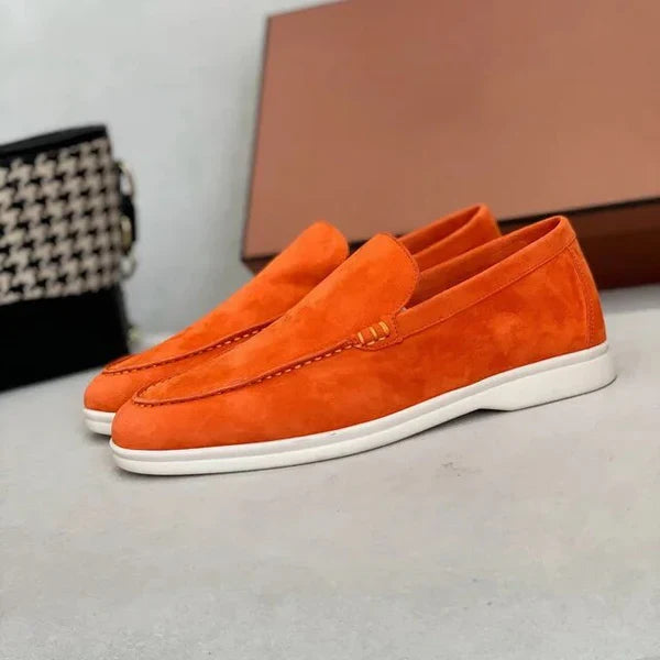 Levoire | Mocassins Orange Élégants Orange