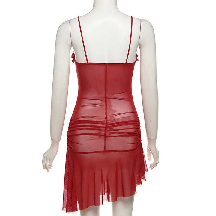 Levoire | Robe Mini Sans Manches À Taille Ouverte