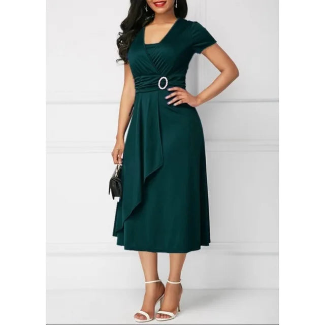 Levoire | Robe Grandes Tailles Vert