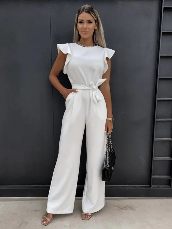 Levoire | Combinaison Élégante Avec Jambes Larges