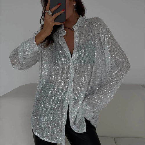 Levoire | Pull À Paillettes Argentées