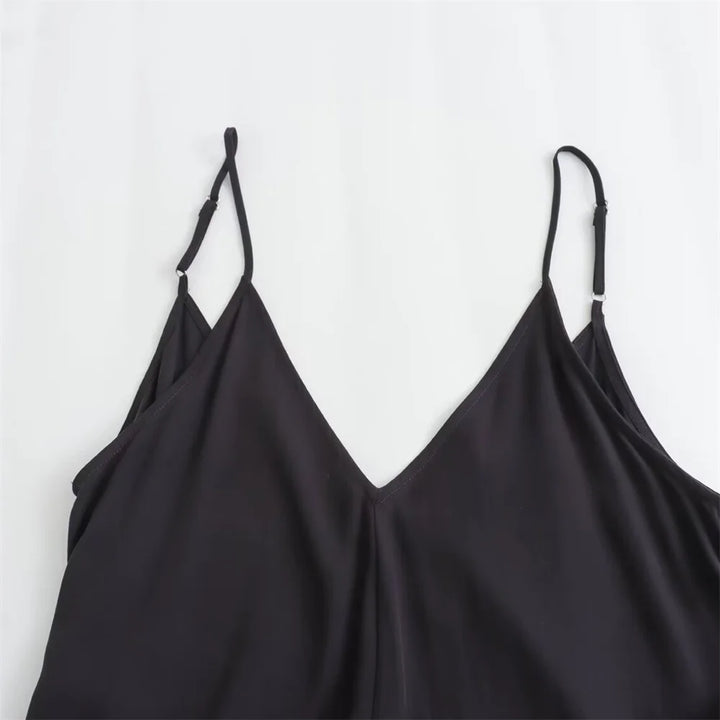Levoire | Robe Midi Fluide Avec Décolleté En V Pour Les Vacances
