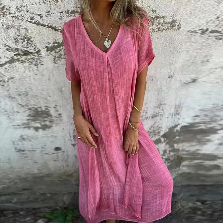 Levoire | Robe De Plage Légère Rosa