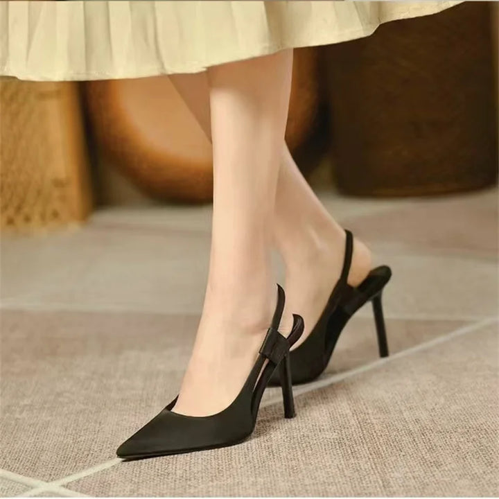 Levoire | Escarpins Slingback Élégants Noir