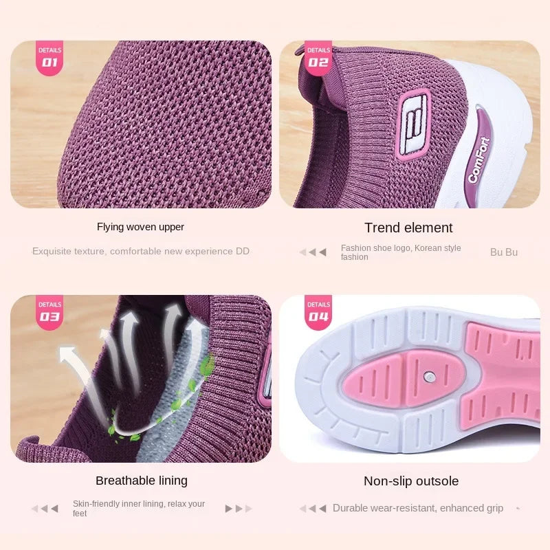 Levoire | Chaussures Respirantes Pour Femme - À Enfiler