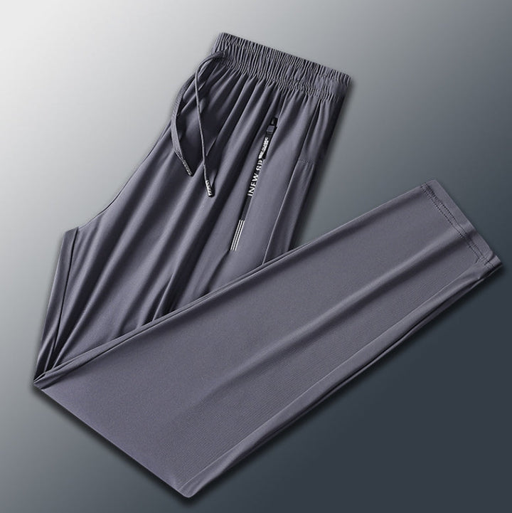 Levoire | Unisexe Super Extensible Confortable Pantalon Gris (Femme) Pantalon Droit