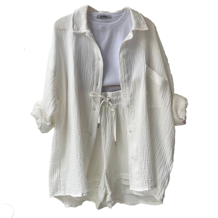 Levoire | Zoë Ensemble D'Été Confortable Blanc