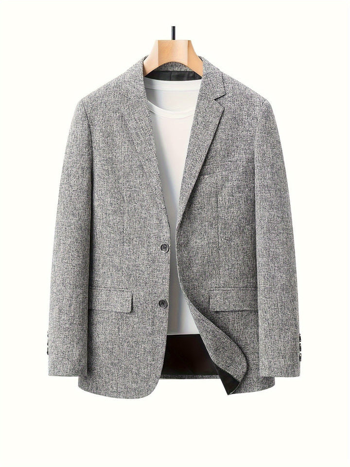 Levoire | Léger Blazer Décontracté, Printemps/Automne, Coupe Ajustable