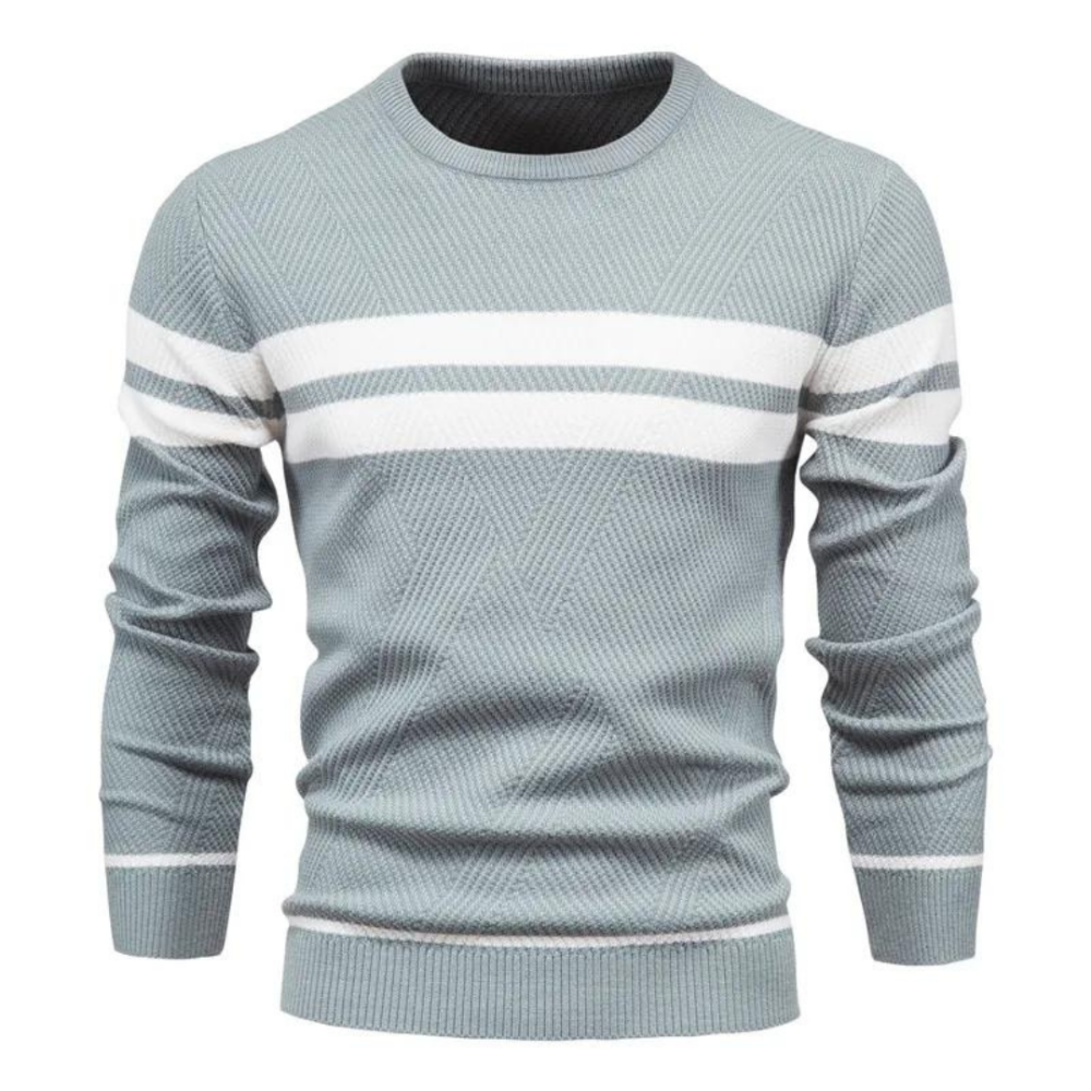 Levoire | Pull Homme Classique Avec Rayures