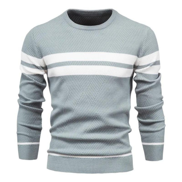 Levoire | Pull Homme Classique Avec Rayures