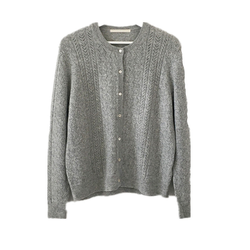Cardigan pour femmes avec motif en relief Levoire