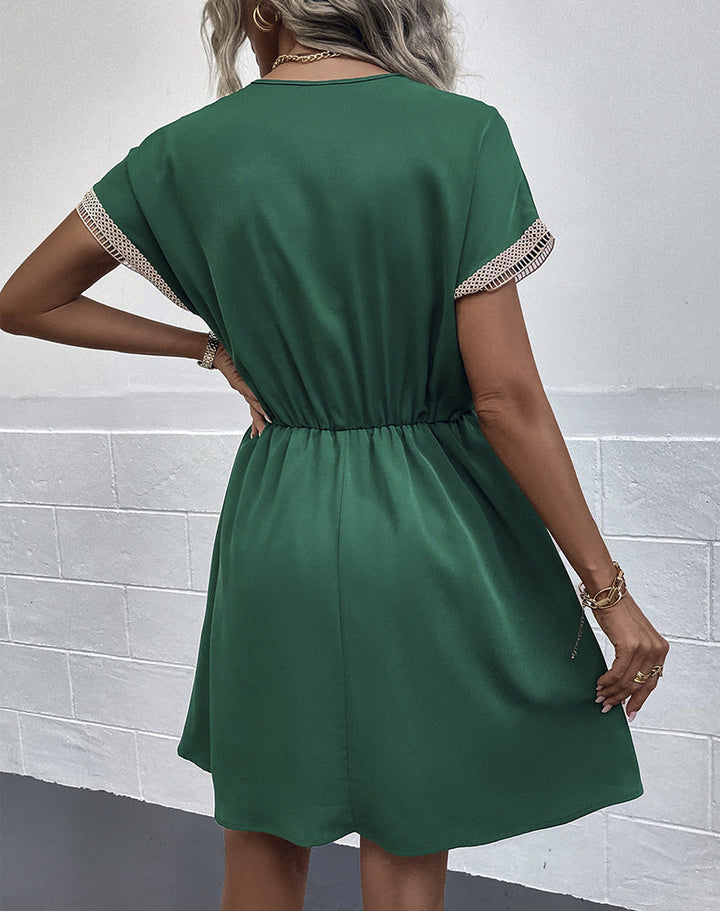 Levoire | Robe Courte Avec Des Franges