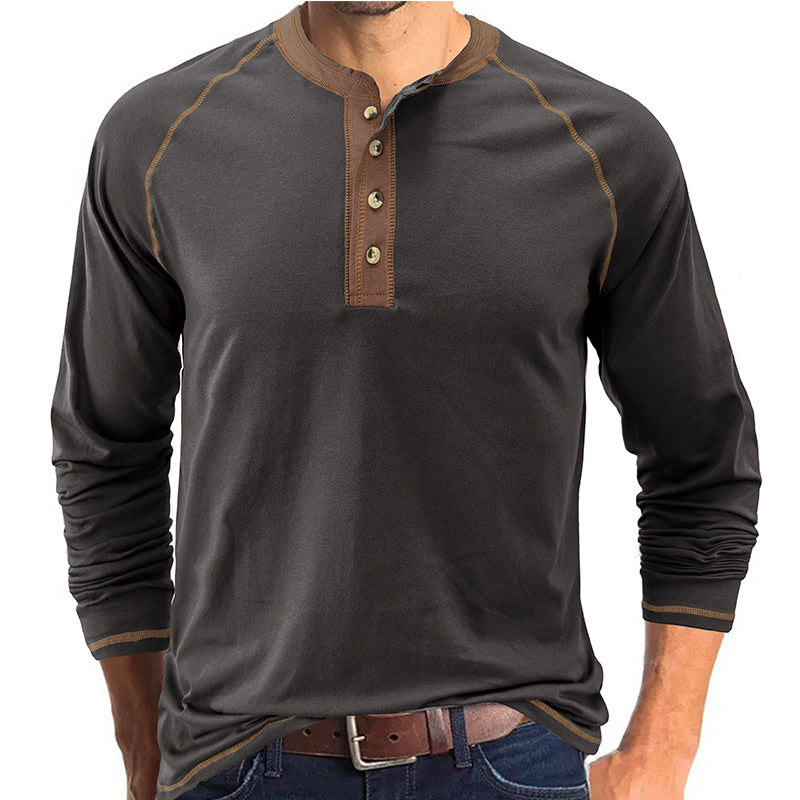 Levoire | T-shirt en coton doux Gris foncé