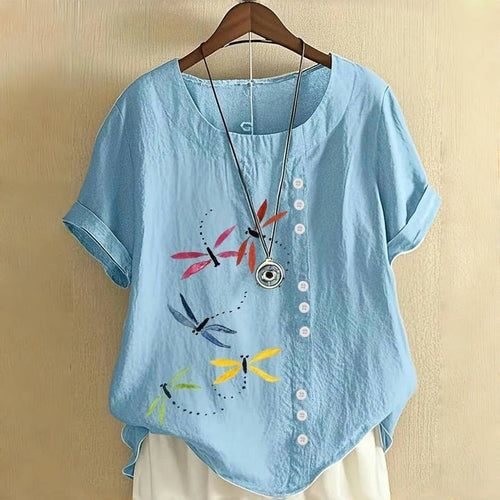 Levoire | Blouse Avec Imprimé De Libellules
