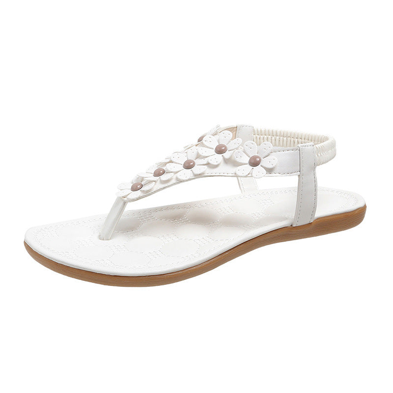 Levoire | Sandales Élégantes Avec Un Beau Motif Floral Pour Femmes