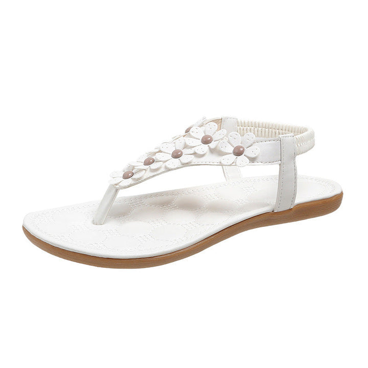 Levoire | Elegant Fleurs Tongs Pour Usage Loisirs