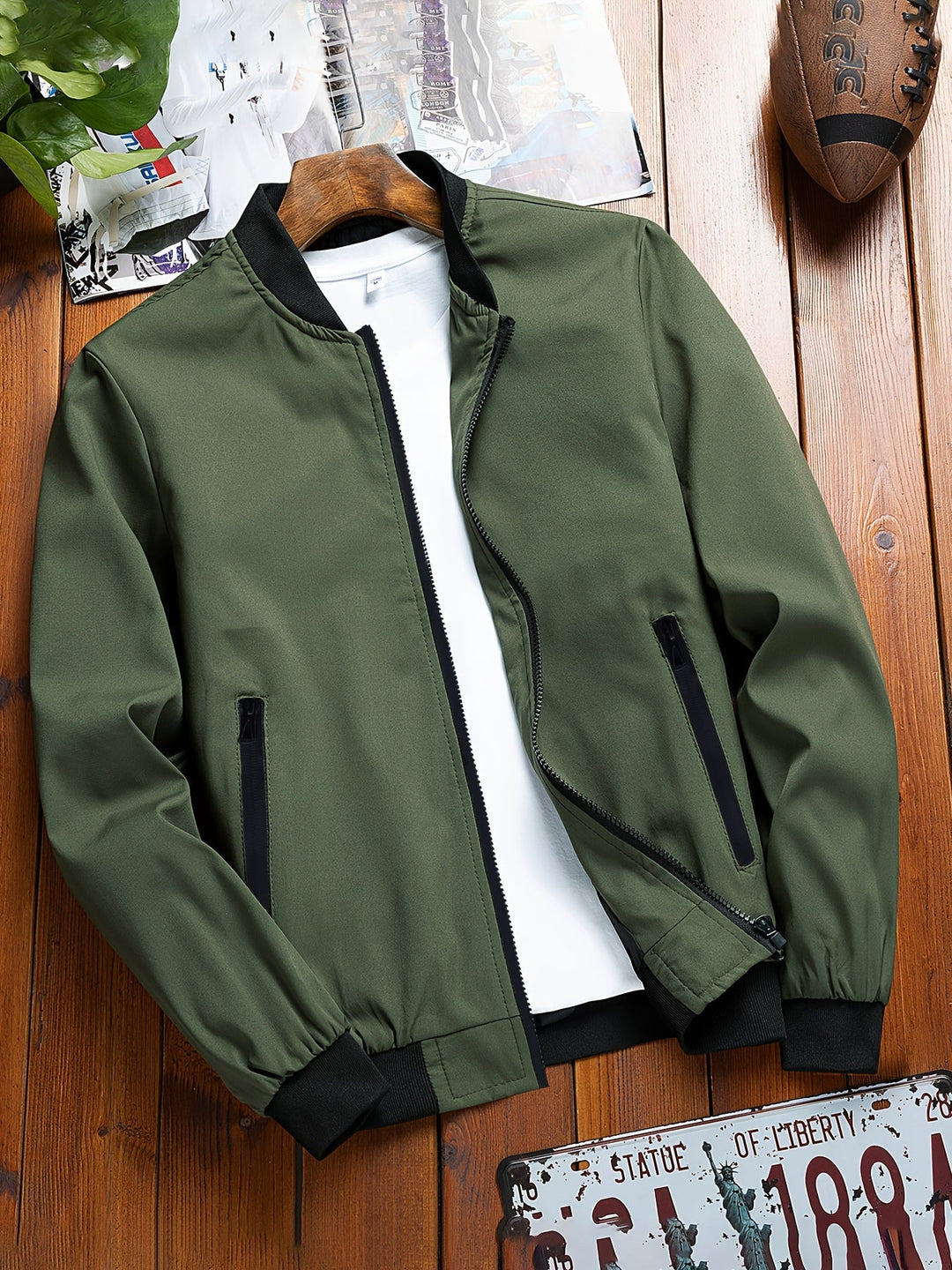 Levoire | Veste D'Été Élégante Pour La Période De Transition Vert olive