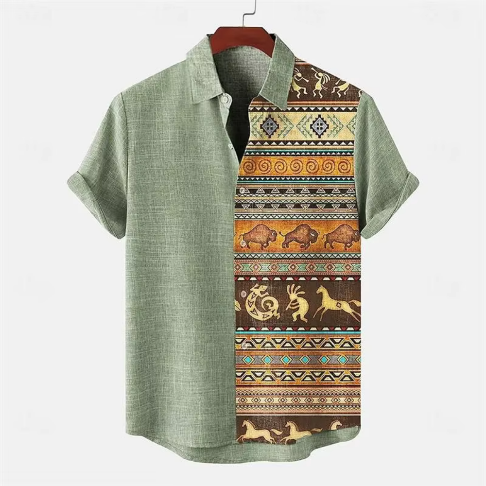 Levoire | La Chemise D'Été Aérienne Pour Un Look Décontracté Et Élégant Vert 3