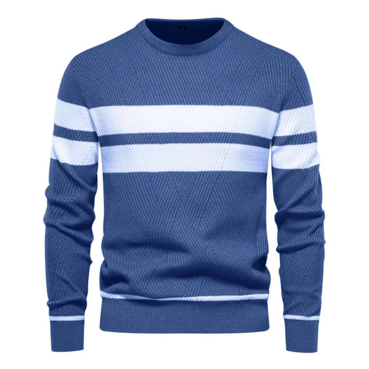 Levoire | Pull Homme Classique Avec Rayures