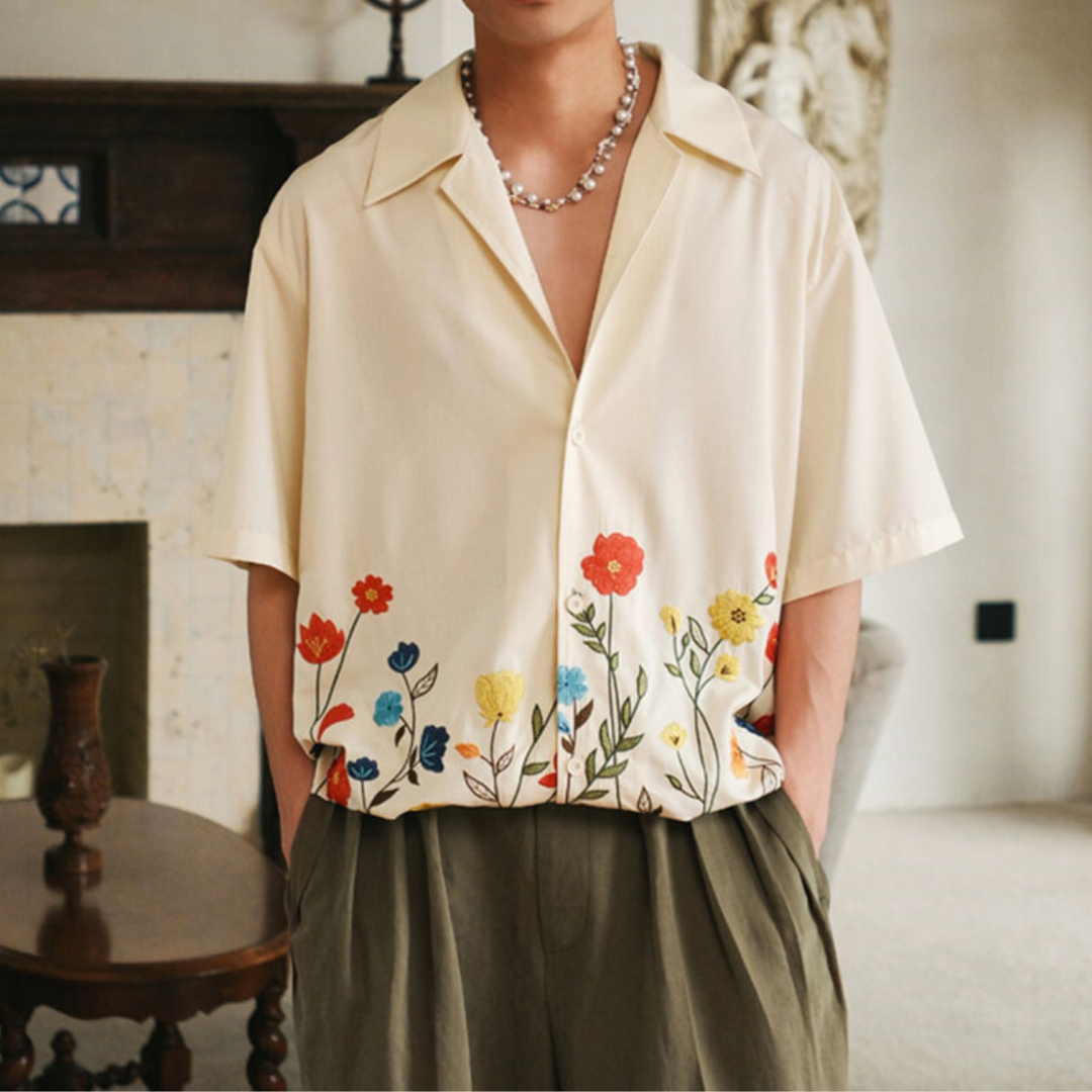 Levoire | Chemise pour homme à fleurs