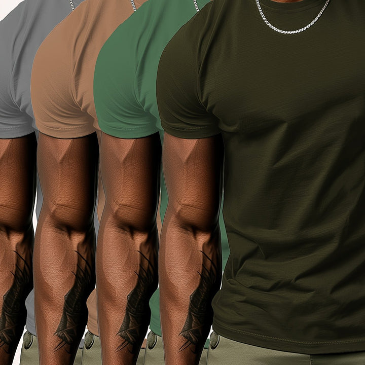 Levoire | Pack De 4 T-Shirts À Col Rond