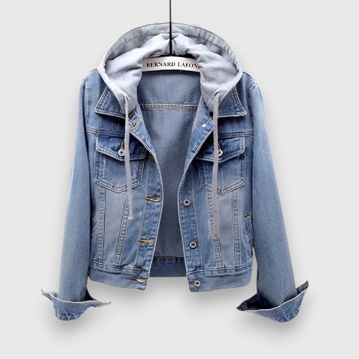 Levoire | Jeansjacke Avec Capuche Bleu clair