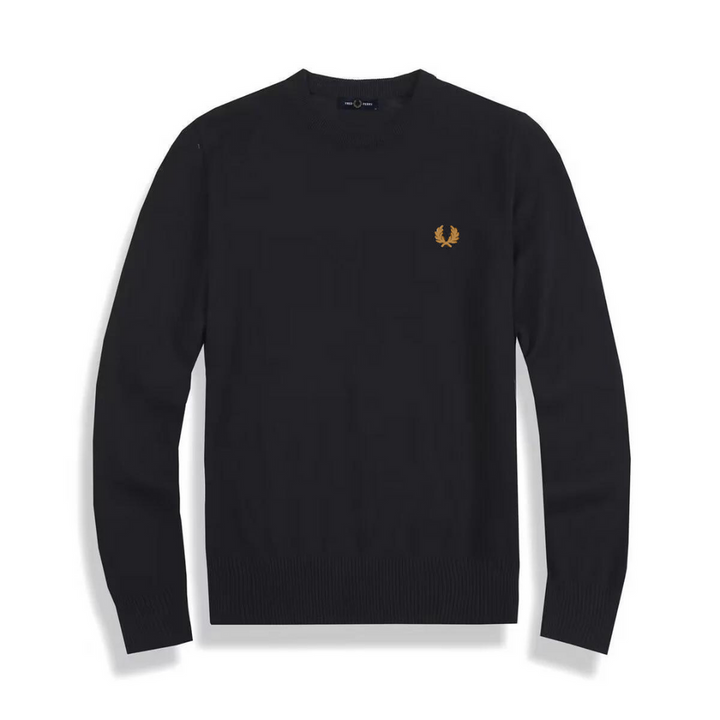 Levoire | Mykete Pull Avec Manches Longues Et Col Rond Noir