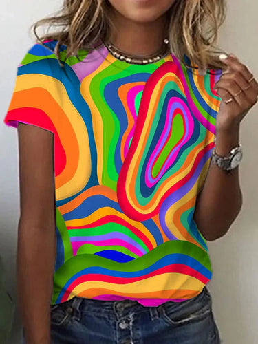 Levoire | Chemise Élégante à Manches Courtes avec Col Rond