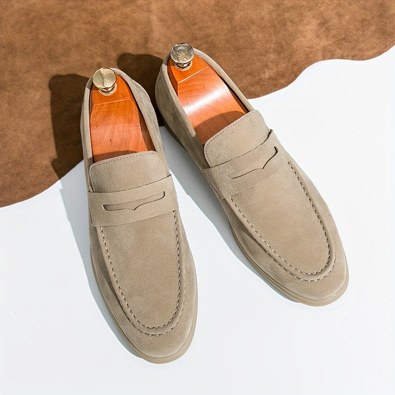 Levoire | Mocassins Polyvalents Avec Semelle Antidérapante Et Cuir Synthétique Respirant Couleur kaki