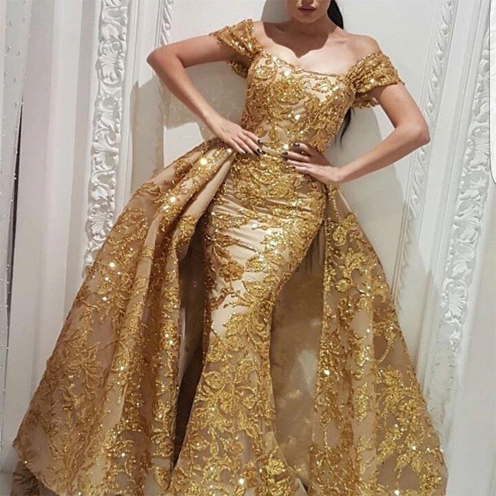 Levoire | Robe à paillettes mobiles et brillantes grande