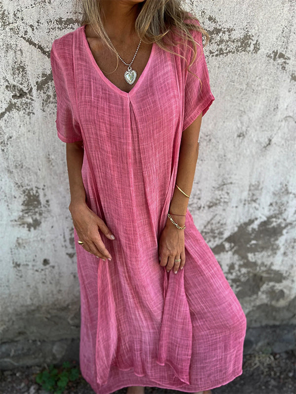 Levoire | Robe Élégante Pour L'Été Rosa
