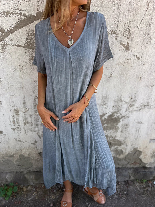 Levoire | Robe Élégante Pour L'Été Gris