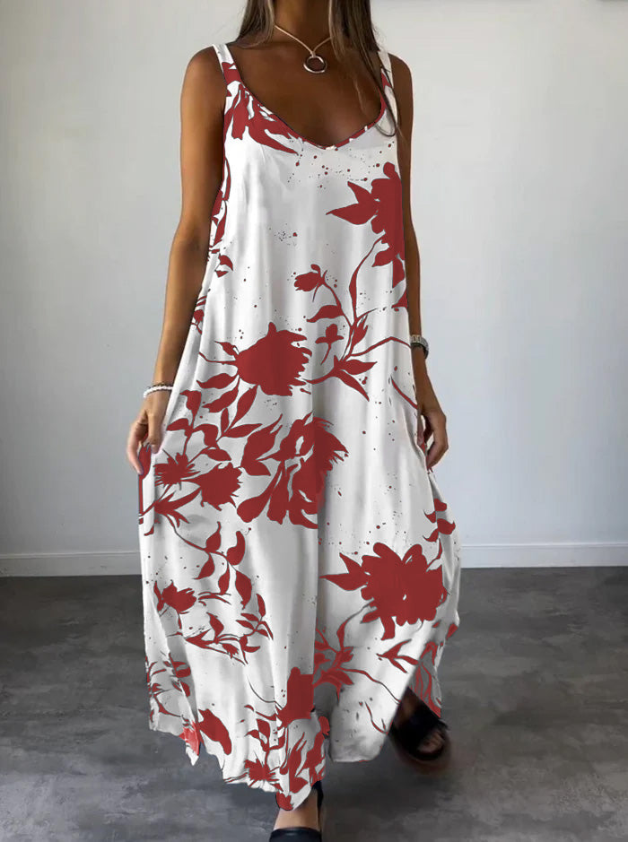 Levoire | Robe sans bretelles élégante Rot