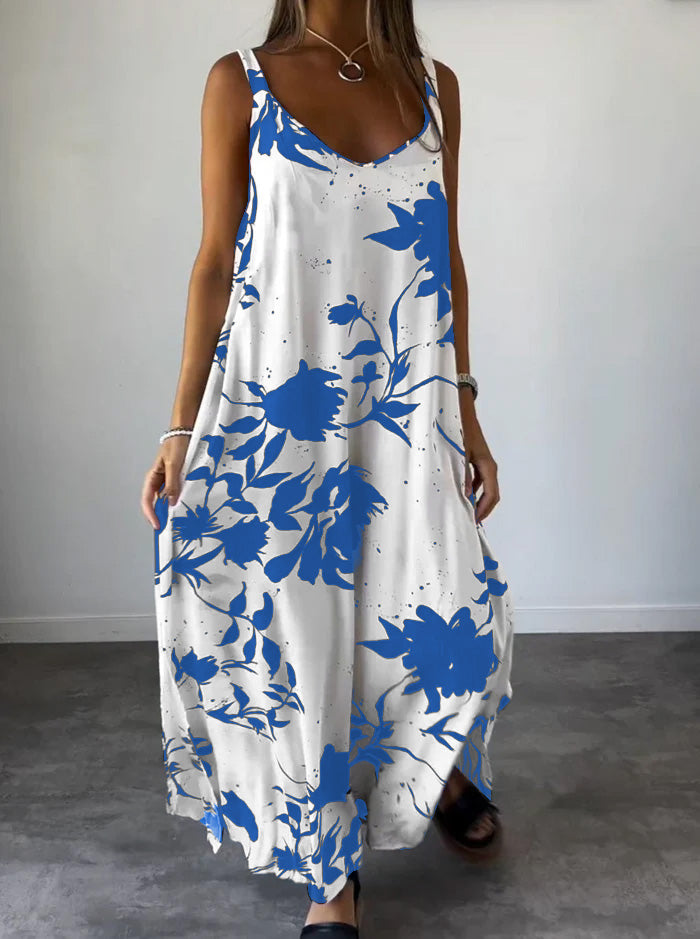Levoire | Robe sans bretelles élégante Bleu