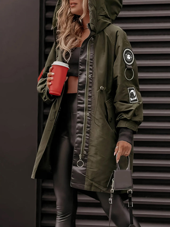 Levoire | Veste Femme Avec Manches Longues Et Capuche