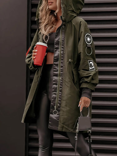 Levoire | Veste Femme Avec Manches Longues Et Capuche