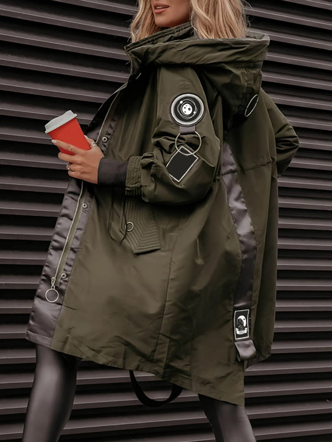 Levoire | Veste Femme Avec Manches Longues Et Capuche
