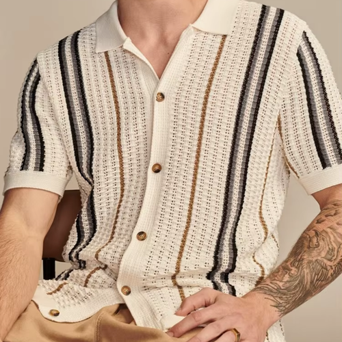Levoire | La Chemise Tricot Rétro Pour Individualistes Stylés