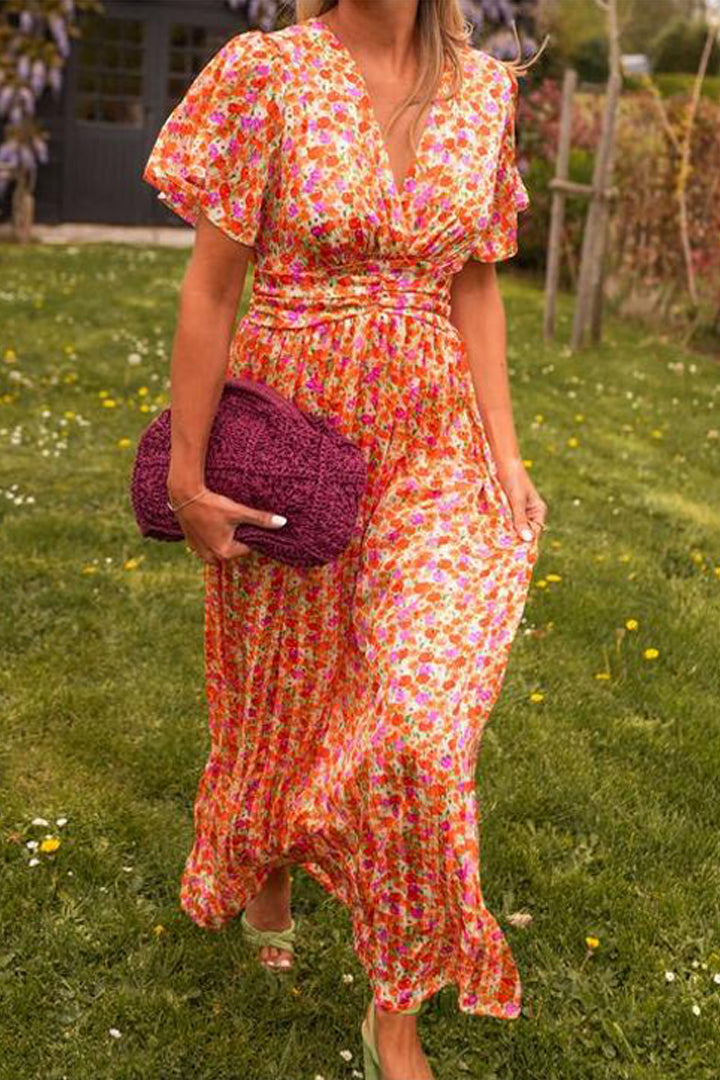 Levoire | Robe longue à décolleté en V