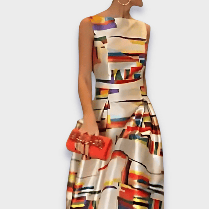 Levoire | Robe Longue Faite Main En Tissu Premium
