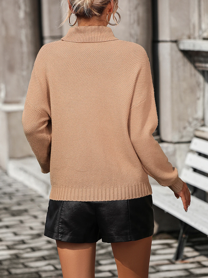 Levoire | Mykete Combinaison Col Roulé Chemise À Manches Longues Et Franges