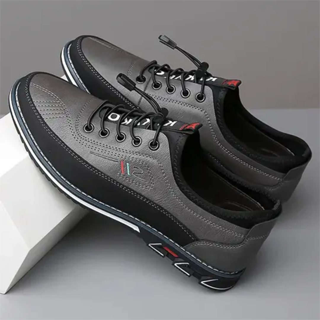 Levoire | Chaussures à lacets décontractées confortables Gris foncé