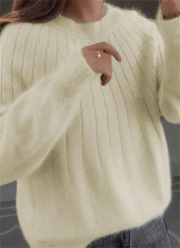 Levoire | Pull En Tricot Doux Beige